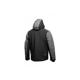 AMOS yтепленная куртка с капюшоном черная