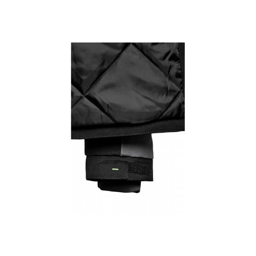 AMOS yтепленная куртка с капюшоном черная