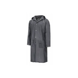 AUSSER Плащ-дождевик ПВХ графитовый