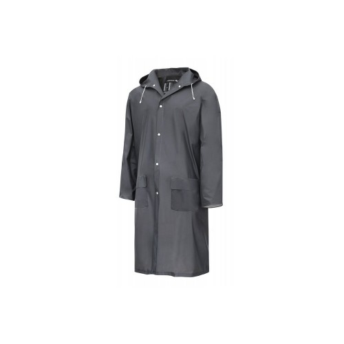 AUSSER Плащ-дождевик ПВХ графитовый