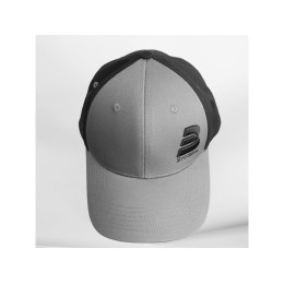 Бейсболка Brodeks KM130, серый/черный
