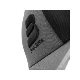 Бейсболка Brodeks KM130, серый/черный