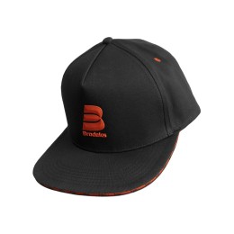 Бейсболка Brodeks KM131, красный/черный