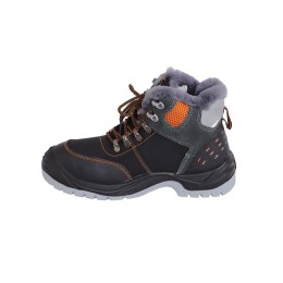 Ботинки АКТИВ, кожа, нат. мех, ПУ-ТПУ