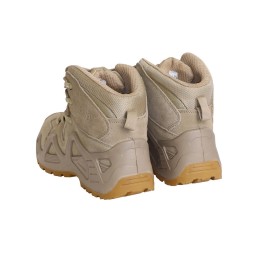 Ботинки СИРИУС-ДОЗОР замша (бежевые), ПУ-Нитрил