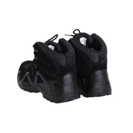 Ботинки СИРИУС-ДОЗОР замша (черные), ПУ-Нитрил