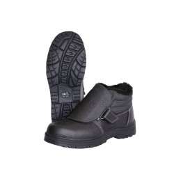 Ботинки сварщика СИРИУС-ТИТАН, кожа, ПКП, Нитрил