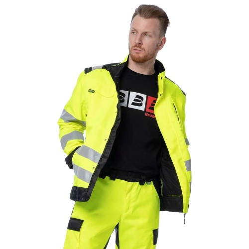 Brodeks KS225 сигнальная куртка , желтый/черный 