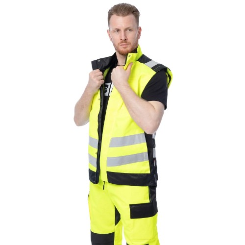 Brodeks KS225 сигнальная куртка , желтый/черный 