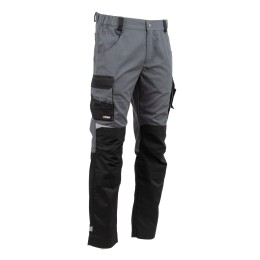 Брюки Brodeks KS302, серый/черный 