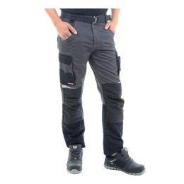 Брюки Brodeks KS302, серый/черный 