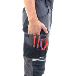 Брюки Brodeks KS302, серый/черный 