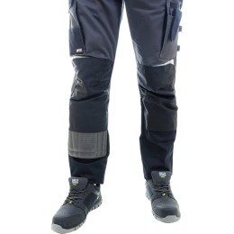 Брюки Brodeks KS302, серый/черный 