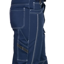 Брюки мужские летние "СИРИУС-ПРЕСТИЖ" синие, кант СВМ