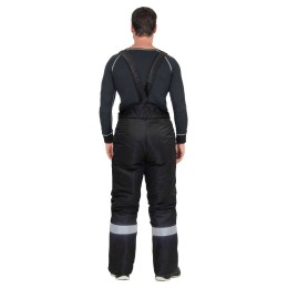 Брюки СИРИУС-АЛЕКС зимние, черные с СОП