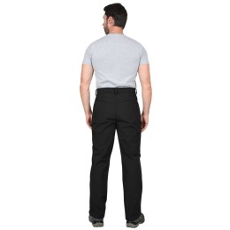 Брюки СИРИУС-АЗОВ черный софтшелл