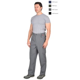 Брюки СИРИУС-АЗОВ серый софтшелл