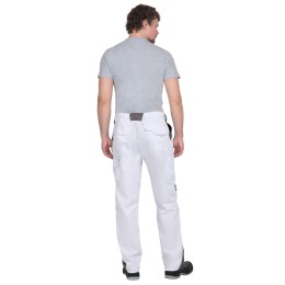 Брюки СИРИУС-ЦИТРИН белый со средне-серым