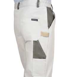 Брюки СИРИУС-КАСПИЙ молочный с оливой и песочным и СОП