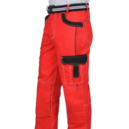 Брюки СИРИУС-ПРЕСТИЖ мужские летние красные с черным