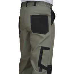 Брюки СИРИУС-СТАН оливковый с черным и красной отделкой