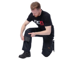 Брюки сварщика 2 класса Brodeks FS 38-02, черный