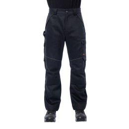 Брюки сварщика 2 класса Brodeks FS 38-02, черный