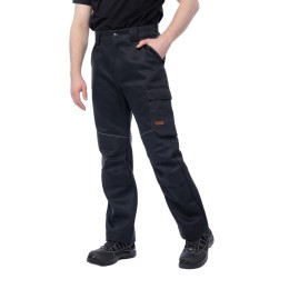 Брюки сварщика 2 класса Brodeks FS 38-02, черный