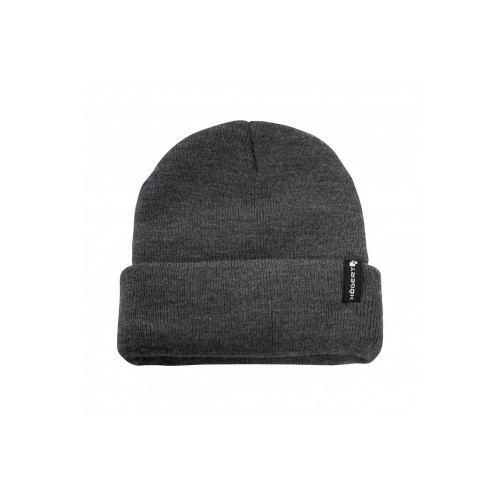 EGON зимняя двойная шапка темно-серая меланжевая