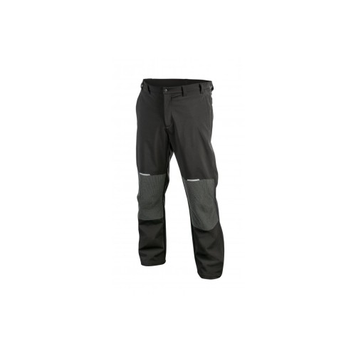 ELDE Брюки рабочие SOFTSHELL черные 