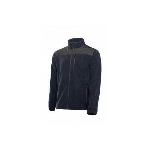 EZRA Флисовая толстовка с OXFORD темно-синий