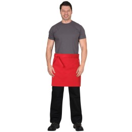 Фартук СИРИУС-БАРИСТА красный