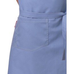 Фартук СИРИУС-БАРИСТА серо-голубой