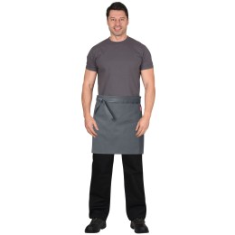 Фартук СИРИУС-БАРИСТА т.серый