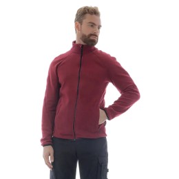 Флисовая толстовка Brodeks KS 211,бордо