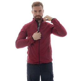 Флисовая толстовка Brodeks KS 211,бордо