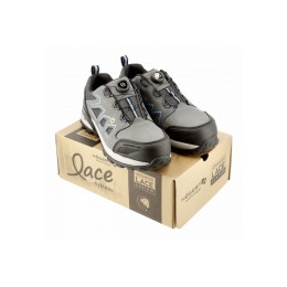 FULDE Полуботинки рабочие LACE SYSTEM S3S SR FO ESD серый/синий