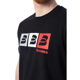 Футболка Brodeks KS705, черный
