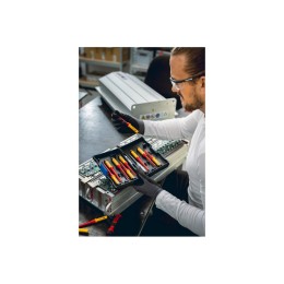 HOEGERT Набор диэлектрических отверток 1000 В, 13 пр.