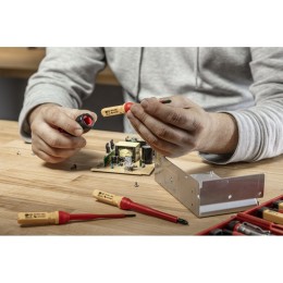 HOEGERT Набор диэлектрических отверток 1000 В, 13 пр.