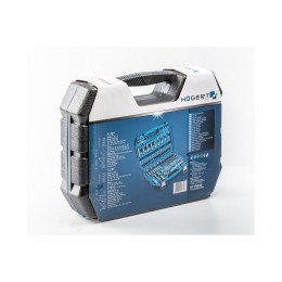 HOEGERT Набор инструментов, 112 шт., 1/4″, 1/2