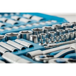 HOEGERT Набор инструментов, 112 шт., 1/4″, 1/2