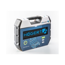 HOEGERT Набор инструментов, 112 шт., 1/4″, 1/2