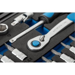 HOEGERT Набор инструментов 34 шт., 1/4