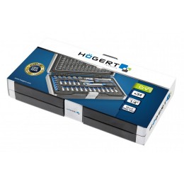 HOEGERT Набор инструментов 34 шт., 1/4