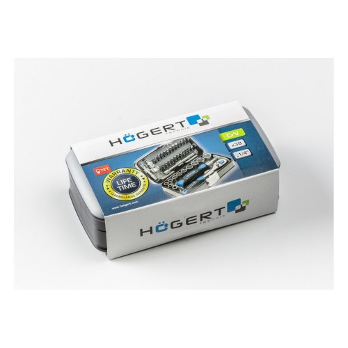 HOEGERT Набор инструментов, 38 шт., 1/4