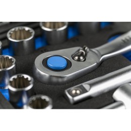 HOEGERT Набор инструментов 60 шт., 1/4″, 1/2