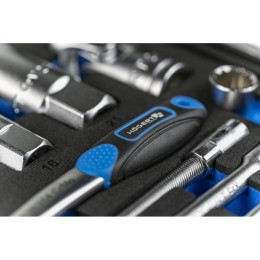 HOEGERT Набор инструментов 60 шт., 1/4″, 1/2