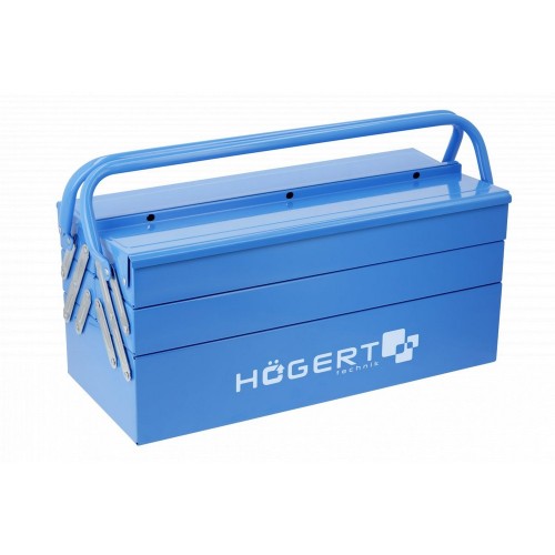 HOEGERT Ящик для инструментов металический 5 отделений 45 × 20,5 × 20 cм
