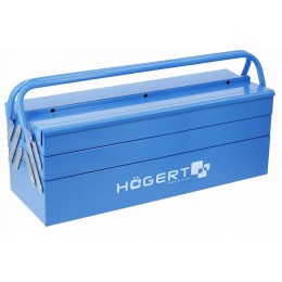 HOEGERT Ящик для инструментов металический 5 отделений 53 × 20,5 × 20 cм